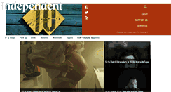 Desktop Screenshot of independent-magazine.org